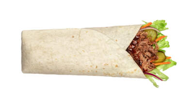 BBQ Pulled Pork Wrap (Subway)