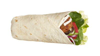 Smashed Falafel Wrap (Subway)