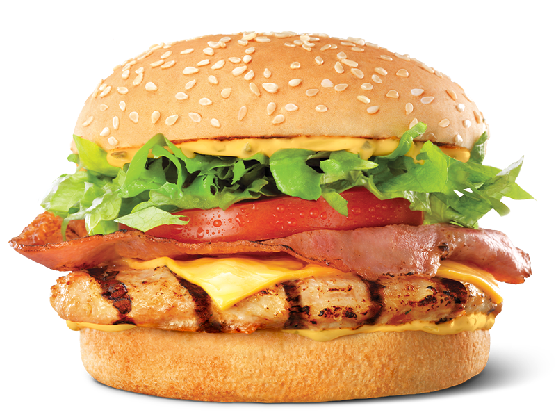 Spicy Grilled Chicken Burger (Hungry Jacks) - Eats Bible