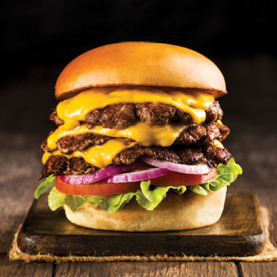 Cali Stax Triple Burger - Eats Bible