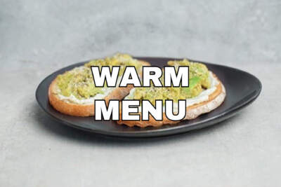 Warm Menu