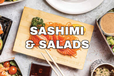 Sashimi & Salads