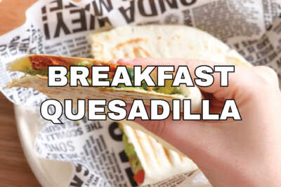 Breakfast Quesadilla