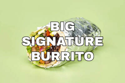 Big Signature Burrito