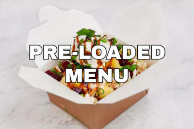 Pre-Loaded Menu