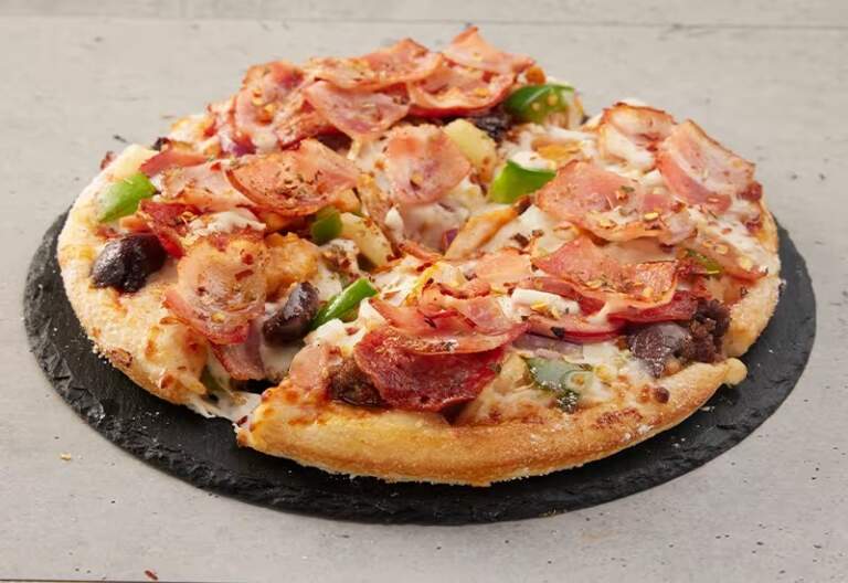 Mini BBQ Meatlovers Pizza (Domino's) Eats Bible