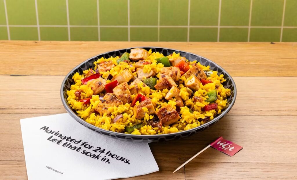 Avo Parmesan Crunch w/ Superfood Veggie Patty (Nando's) Eats Bible