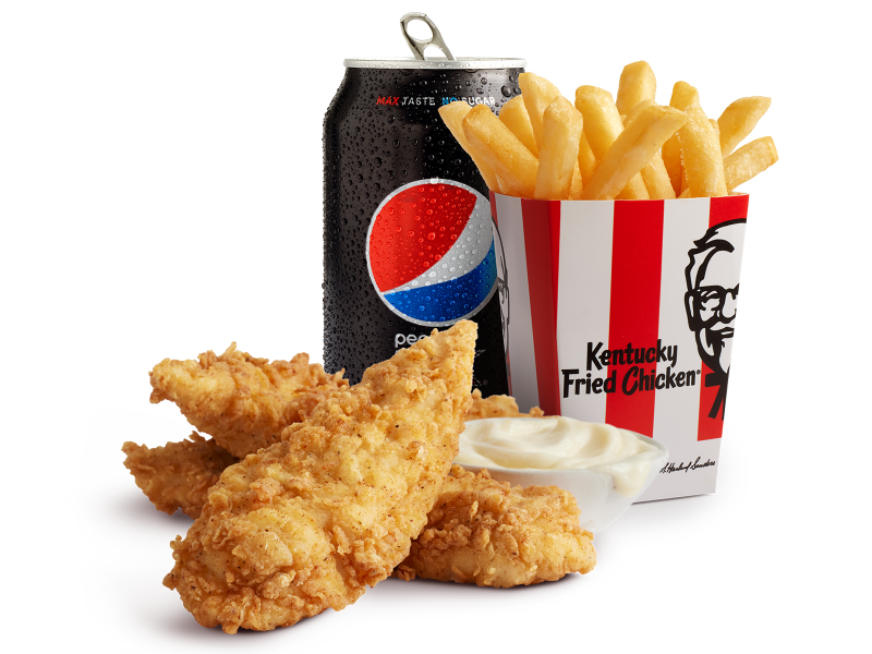 3 Original Tenders Combo (KFC) - Eats Bible