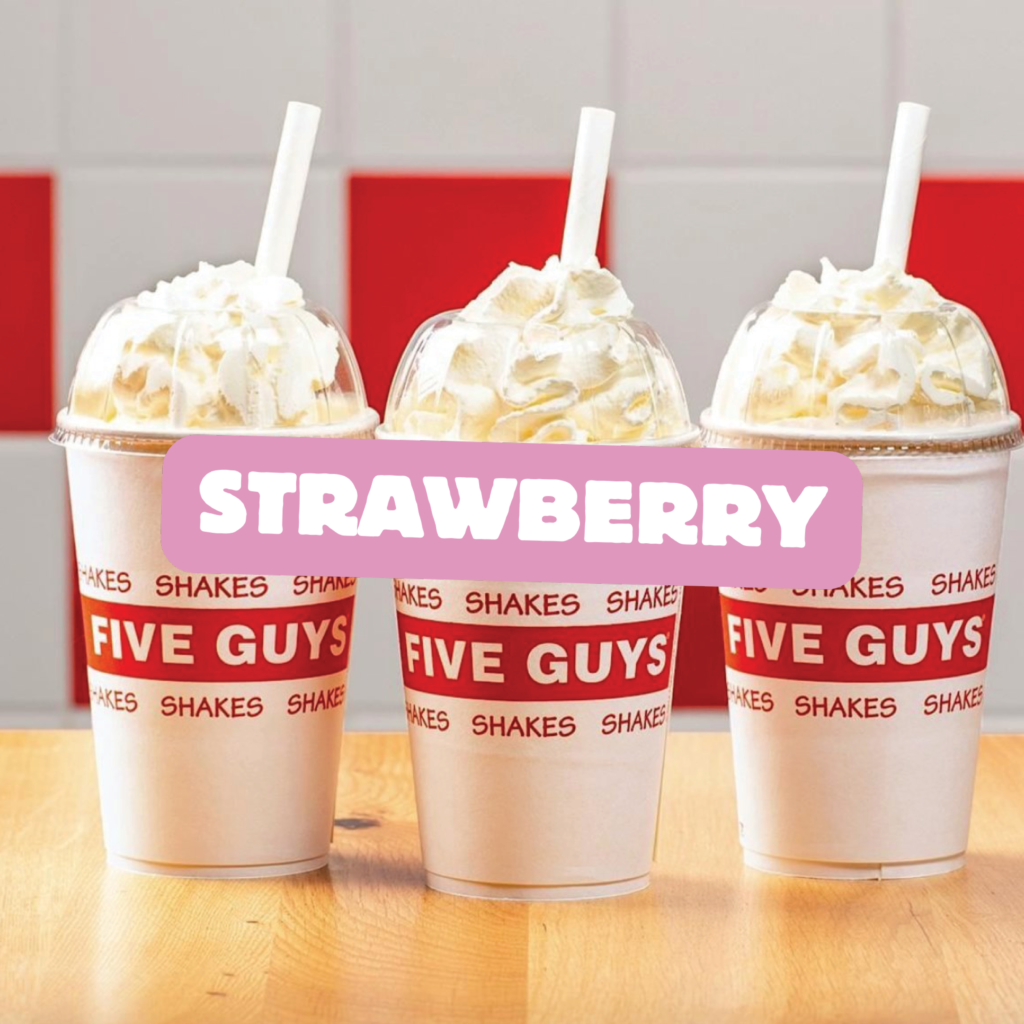 Strawberry Milkshake (Five Guys) Eats Bible